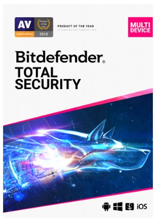 Bitdefender Total Security 3 Device 1 Year 