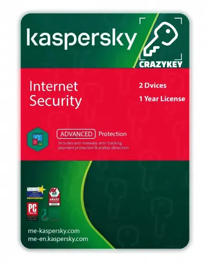 Kaspersky Internet Security 2 User 1 Year